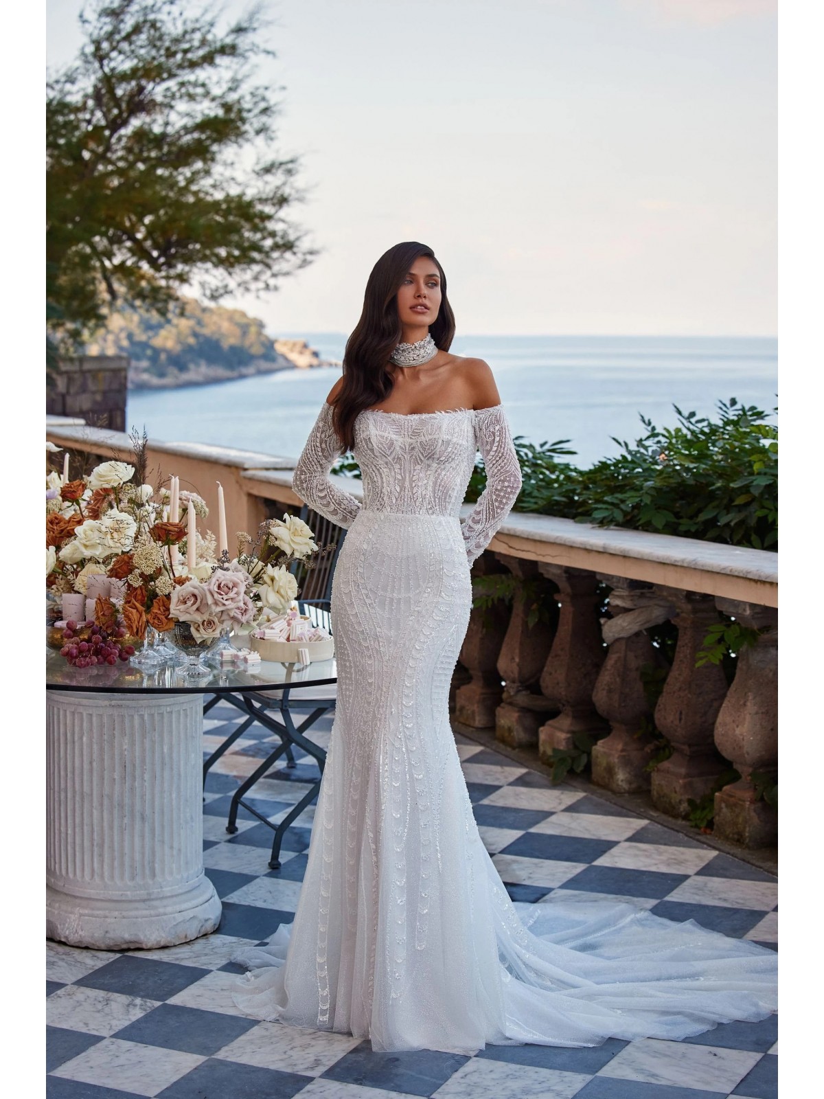 Luxury Wedding Dress - Prissta - LPLD-3318.00.17